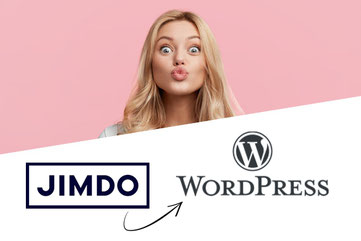 von Jimdo zu WordPress umziehen