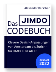 Jimdo Codebuch - Ausgabe 2022